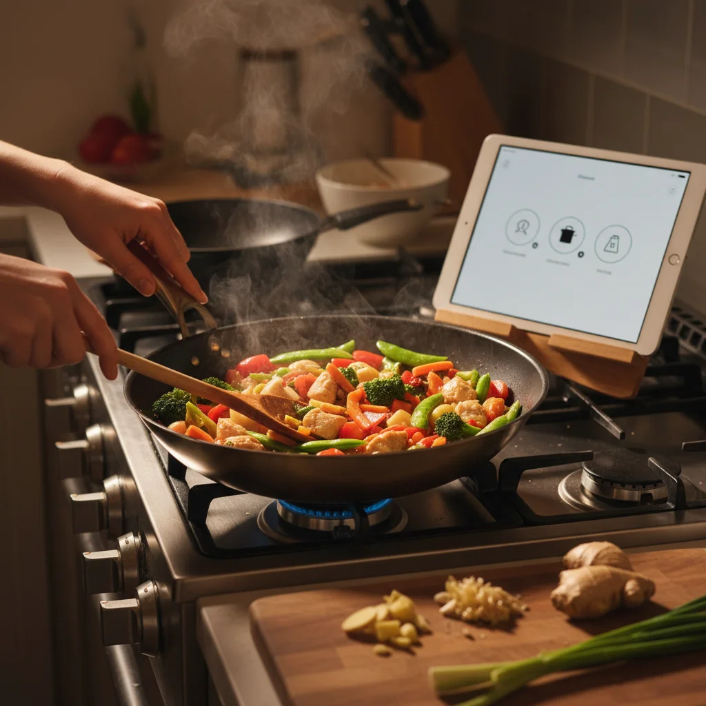 Hands-free cooking with step-by-step guidance